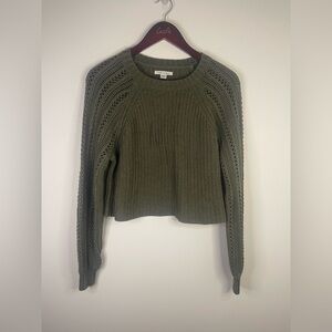 American‎ Eagle Outfitters Olive Women's Sweater